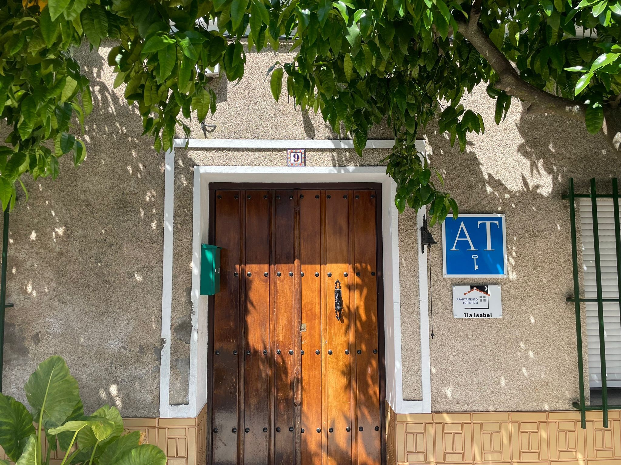 entrada del apartamento